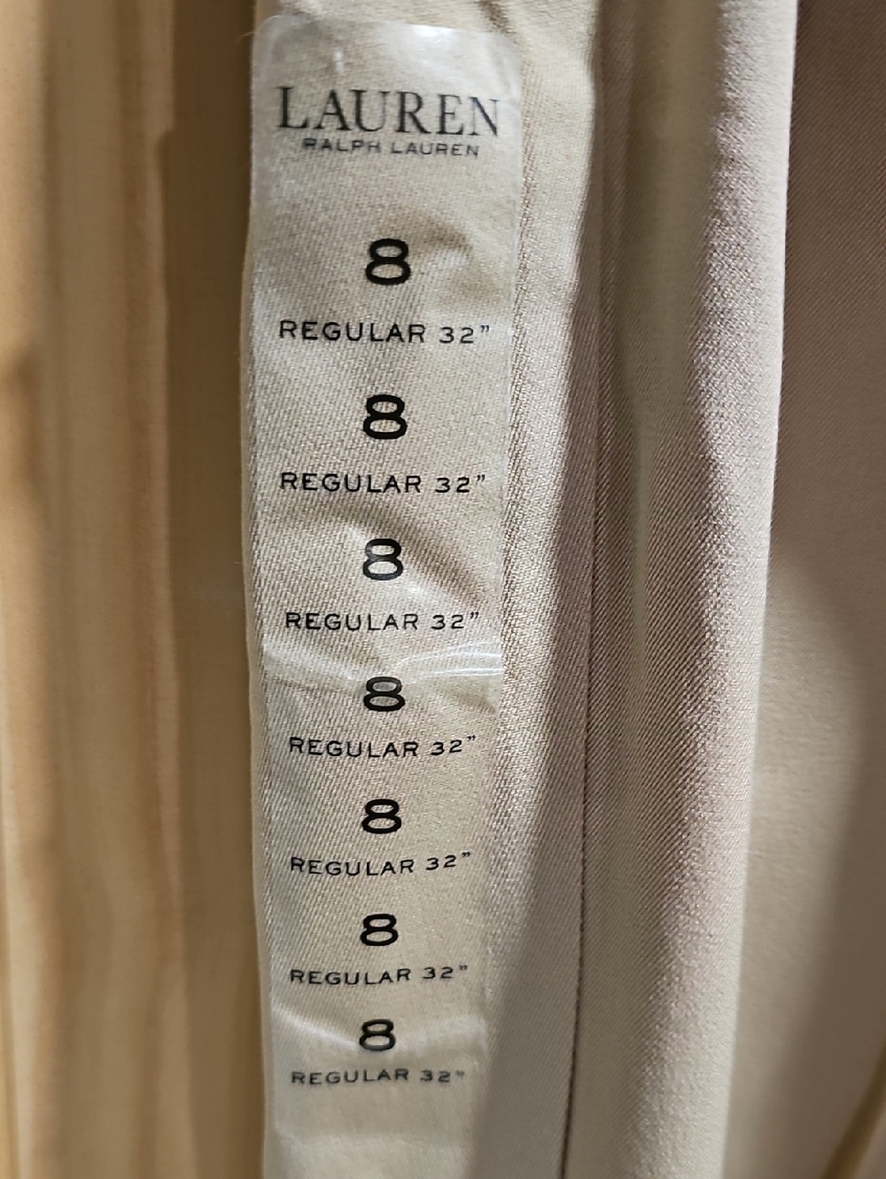 🟡2 For 50🟡 NWT Ralph Lauren Womens Modern Straight Khaki Pants - Picture 5 of 7